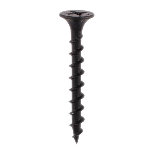Timco Coarse Drywall Screw P2 - BK Tub 3.5x38mm - Used to secure plasterboard to timber stud work.
