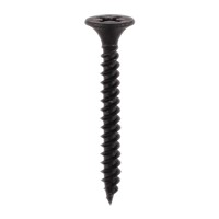 Drywall Screw PH2 - BLK 3.5x55mm - Used to secure plasterboard to drywall and ceiling track systems with a max. of 0.6mm thickness.