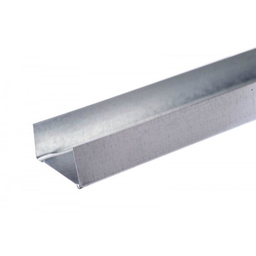 Metal Track 72mm -  is used in conjunction with the metal drylining system as a cost effective versatile component used within general commercial and domestic applications. The &#39;U&#39; shape profile Track is a non loading bearing component.