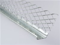 External Renderstop Bead  manufactured from galvanised mild steel to BS2989 grade Z2, this bead is the perfect way to achieve a neatly formed ''bell cast'' where the rough casting stops at the junction of facing brickwork or plain bases. It is easily fixed using masonry nails and also helps to support the bell cast in the early stages.