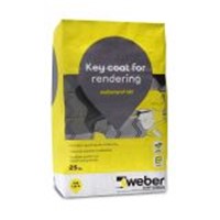 Polymer-modified sand and cement stipple render, used as preparatory key coat before the application of render. Includes an integral bonding agent so that it requires only the addition of clean water on site.