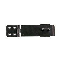 A low security hasp and staple for light domestic gates and shed doors. TIMCO fixings included.