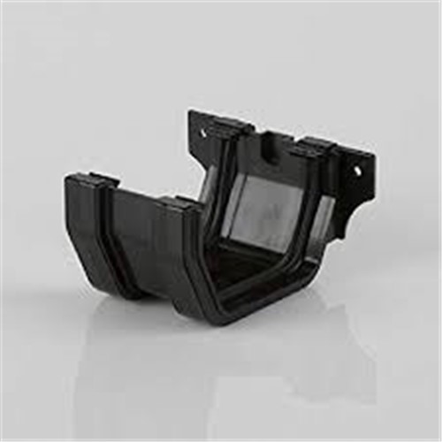 Union brackets are used to connect two length of gutter together.  Either end clips on to the union bracket securely and with ease.
