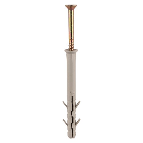 A versatile and reliable fixing for attaching framework to brick, block, stone, masonry and concrete.

• Anti-rotation lugs help prevent turning during installation