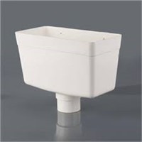 Hopper Head fitting acts as a inlet for a single downpipe.