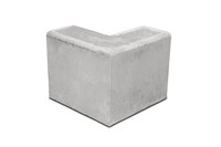 Bull Nose External Angle 125x255x305mm