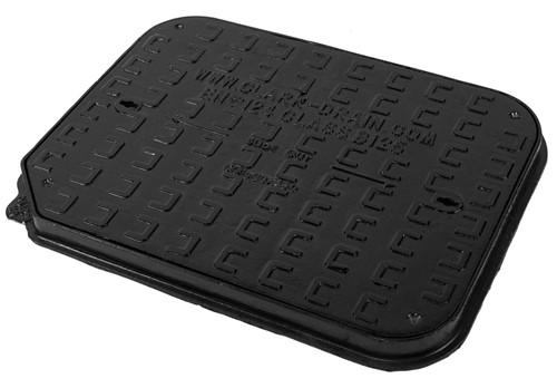 600x450x40mm Solid Top Ductile iron Cover &amp; Frame used in driveways and pavement applications.