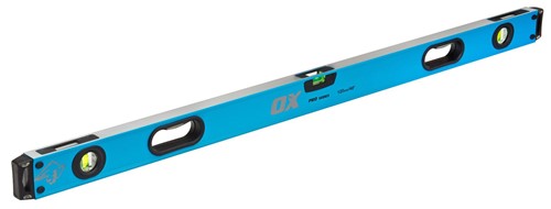 The Ox  Pro Level 1200mm has a life time warranty on the vials, shock proof end caps that are polypropylene &amp; TPR end caps with air cushioned PVC shock absorbers. For better readability, the level has a magnified horizontal acrylic vial.