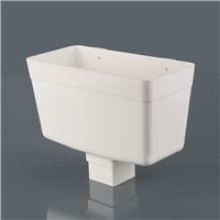 Hopper Head fitting acts as a inlet for a single downpipe.