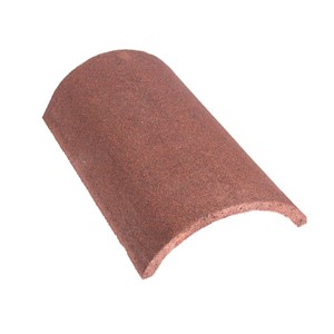Traditional Concrete Ridge fitting, suitable for roof pitches between 15 and 50 degrees.