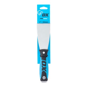 The blade of the Pro Joint Knife is flexible and crafted using premium stainless steel which enables perfect feathering of the joints, to deal with stubborn nail pops on the wall, the Pro Joint Knife has a built-in hammer end. It eliminates the need for a separate hammer for small pops on the wall and makes it an ideal wall putty knife.  The stainless steel blade of the Pro Joint Knife is attached with the handle with a premium rivet system so that it won&#39;t detach easily and for optimum comfort and strong grip, handle of the Pro Joint Knife is designed ergonomically to reduce hand fatigue.  The OX Joint Knife is a perfect multipurpose tool. It can be used for taping wall putty, a scraper tool, for filling the gaps and much more.