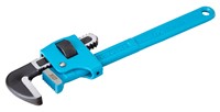 The OX Stilson Pipe Wrench is compatible with most pipe wrenches made of various materials like copper, aluminum, ferrous and non-ferrous materials with different sizes.  The Adjustable OX Stillson Pipe Spanner Wrench comes with deeply grooved jaws for a good grip and ratcheting action while using the tool.  The Pipe Tightener Tool is tough and is forged from high-grade heavy duty steel material.  The Plumbing Tool Pipe Wrench is 300 mm / 12 inches in length and its adjustable jaws open upto 40 mm.  OX Tools' heavy duty Wrench works well in diverse conditions for a longer period of time without any hassle.