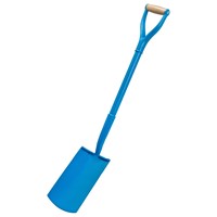 The OX trade solid forged treaded digging shovel is an all steel taper mouth shovel making it strong and sturdy shovel perfect for all sites.  The trade solid forged treaded digging shovel has a solid forged blade to give it durability.