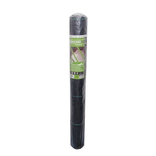 Groundtex 2mtr x 25mtr is a woven geotextile fabric manufactured from 100% polypropylene slit film tapes.