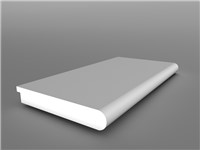 Our range of white primed MDF Window Boards  give a clean cut feel finish with no knots or defects.  All our MDF Window Boards are made out of moisture resistant MDF and are supplied Pre-primed.