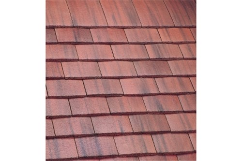 Concrete Plain roof tile perfect for classic pitched roof designs, such as dormer and eyebrow windows.
