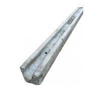 1.8mtr Intermediate Slotted Concrete Post (6') - DBM's precast concrete fencing products are durable, easy to install and provide an attractive finish in combination with timber fencing panels.