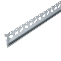 Drywall or Plaster stop bead is used to provide a 3mm plaster stop to plasterboard and to protect the edge of the board at this vulnerable point.