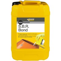 SBR Bond 25 Litre the most cost effective option from Everbuild a liquid, which has numerous uses both internal and external as an admixture, primer, bonding agent and sealer.

Sbr Bond is a white Polymer Emulsions used extensively over the last 20 years by the building industry as an admixture for cement and concrete applications,

including repair and renovation, surfacing of floors and bonding generally.

SBR contains anti-foam to control the density of cementitous mixes