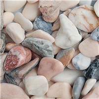 Flamingo Pebbles are mostly rounded pebbles, which are a beautiful mix of pastel pink, cream, and grey.
This 20-50mm sized pebble is ideal for rockeries and borders.