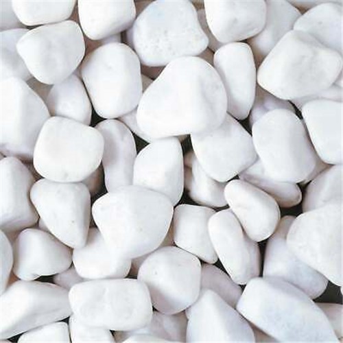 White pebbles bulk bag hotsell