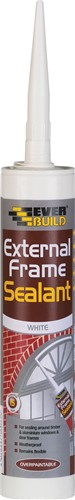 External Frame Sealant is a high quality acrylic based sealant that provides a long lasting, permanently flexible seal that can be overpainted when cured.