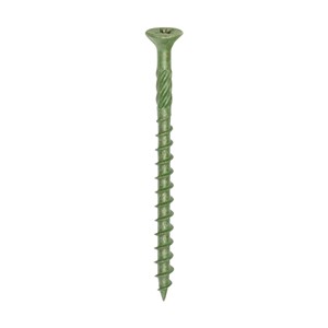 Decking Screws - PZ - Double Countersunk - Green 4.5 x 60 (1000)