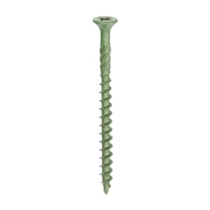 Decking Screws - PZ - Double Countersunk - Green 4.5 x 60 (200)