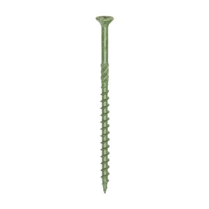 Decking Screws - PZ - Double Countersunk - Green 4.5 x 80 (200)
