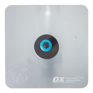 OX Pro aluminium hawk 13" x 13", OX-P010513, OX Tools hawk, OX Pro plastering hawk, 1015082