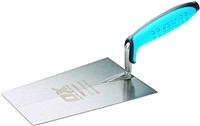 The OX-P018418 OX Pro Bucket Trowel Stainless Steel 7"/180mm is a premium-quality tool designed for durability and efficiency on site. The stainless steel blade resists rust and ensures long-lasting performance, while the wide 7"/180mm design makes scooping, mixing, and applying mortar directly from the bucket quick and effective. The ergonomic DURAGRIP handle provides comfort, grip, and control, reducing fatigue during extended use. A reliable choice for professional bricklayers and tradespeople.