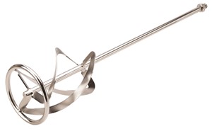 OX Pro M14 mixing paddle 135 x 650mm, OX-P120435, OX Tools mixing paddle, OX Pro negative helix paddle, 1015087