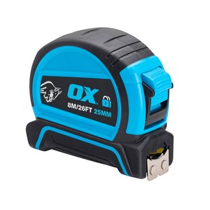 OX Pro Tape Measure 8m, OX Auto Lock Tape 8m, OX Magnetic Tape Measure, OX Tools