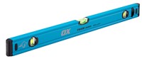 The OX Trade 600mm Spirit Level is a reliable and durable choice for everyday site use. Constructed from a strong aluminium box section, it provides accuracy while remaining lightweight. Shock-absorbing end caps protect the frame from knocks, and the easy-to-read vials allow fast and precise measurements. At 600mm in length, this level is ideal for general construction, bricklaying, and carpentry tasks.