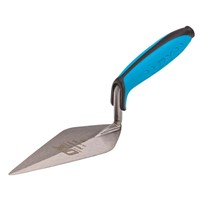 The OX-P013606 OX Pro Pointing Trowel London Pattern 6" / 152mm is a durable and precise tool built for professional bricklayers and tradespeople. Featuring a hardened and tempered carbon steel blade, it provides strength, accuracy, and long-lasting performance. The London pattern blade is perfect for applying and shaping mortar in brick joints with a clean finish. The ergonomic DURAGRIP handle ensures comfort and control, reducing hand fatigue during extended use.