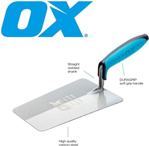 OX-P013718 OX Pro Bucket Trowel – 7"/180mm