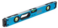 The OX Pro 600mm Spirit Level is built for accuracy and strength on site. Manufactured with an aluminium box section frame, it provides durability while remaining lightweight. Shock-absorbing end caps protect against drops and knocks, and the magnified vials allow quick and precise readings. Designed for the professional tradesperson, this 600mm level is ideal for general construction, carpentry, and brickwork.