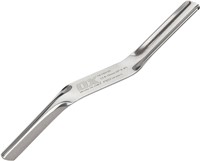 The OX Pro Brick Jointer is made from heavy duty stainless steel and its polished surface prevents rust and corrosion, ensuring long lasting durability.  The OX Pro Brick Jointer is used for concealing small irregularities, emphasizing brick pattern and striking concave joints and helps compact the mortar so that the moisture cannot penetrate in between the joints and can easily sustain the harsh outdoors and rough use and with its robust stainless steel construction avoids any damage, fade, warp or bend while its use, making it a go-to tool for giving a perfect finish to the walls.  The dimensions are clearly engraved on the tool, so tradesmen can recognize the right brick jointer you need to complete the work.