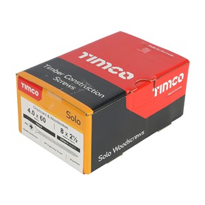 Solo Woodscrew PZ2 CSK-ZYP 4.0x50mm (200)