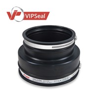 VAR Adaptor Couplings

VIPSeal® VAR adaptor couplings incorporate an extra wide tension band at one end to allow a secure connection from clay pipe to structured, twin wall or ribbed plastic pipe.

Adaptor coupling applications:

Connect pipes with a significantly different outside diameter
Connect lateral to unadopted sewers
Connect pipes to prefabricated structures: manholes, inspection chambers, septic tanks
Connect clay pipes to structured, twin wall, and ribbed plastic pipes