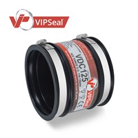 Designed to perform in situations where there is reduced resistance to heavy earth loads or unstable ground. VIPSeal® drain couplings are made from the same elastomeric rubber sleeve as the standard coupling but come without the stainless steel shear band. They can join pipes in any material up to 275mm outside diameter.

Drain coupling applications:

As a coupling to join plain ended pipes
Repair damaged sections of pipes
Joining short or cut lengths of pipes
As an adaptor to join pipes of different material
As a connection for soil waste and vent applications