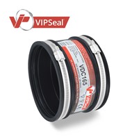 Designed to perform in situations where there is reduced resistance to heavy earth loads or unstable ground. VIPSeal® drain couplings are made from the same elastomeric rubber sleeve as the standard coupling but come without the stainless steel shear band. They can join pipes in any material up to 275mm outside diameter.

Drain coupling applications:

As a coupling to join plain ended pipes
Repair damaged sections of pipes
Joining short or cut lengths of pipes
As an adaptor to join pipes of different material
As a connection for soil waste and vent applications